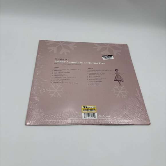 Brenda Lee - Rockin' Around The Christmas Tree Target Exclusive Vinyl Pink - Picture 3 of 9